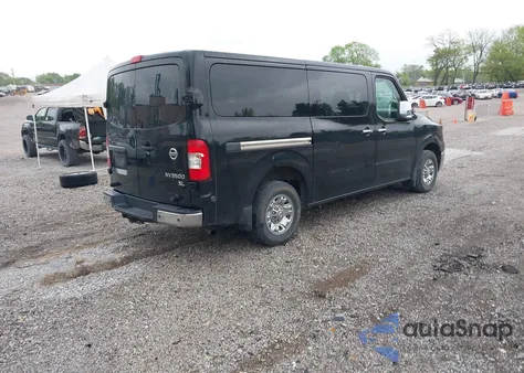 2020 Nissan Nv Passenger Nv3500 Hd Sl из США, поврежденный, VIN 5BZAF0AA3LN851565